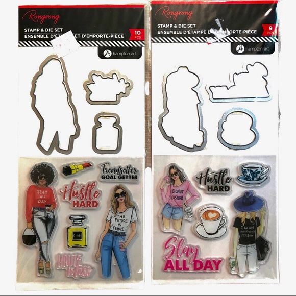 NWT Scrapbooking Large Lot Of Stamps,Cricut Cuttlebug, Ribbon, Stickers&… - Picture 7 of 13